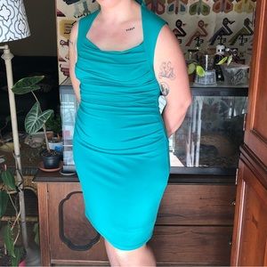 Retro Teal Spense Dress